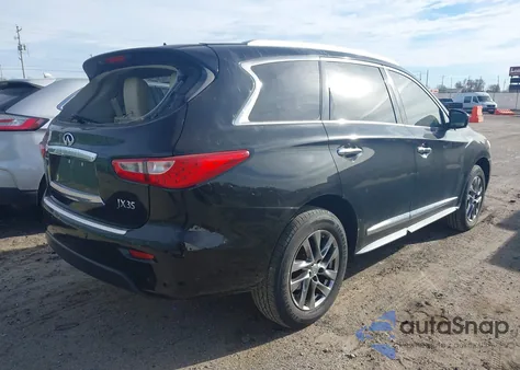 2013 Infiniti Jx35 z USA, uszkodzony, nr VIN 5N1AL0MM5DC320942